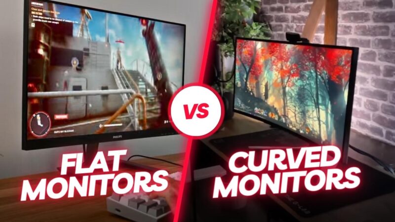 Curved vs. Flat Monitors